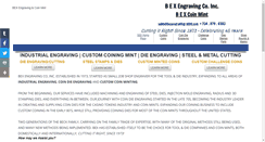 Desktop Screenshot of bexengraving-mint.com
